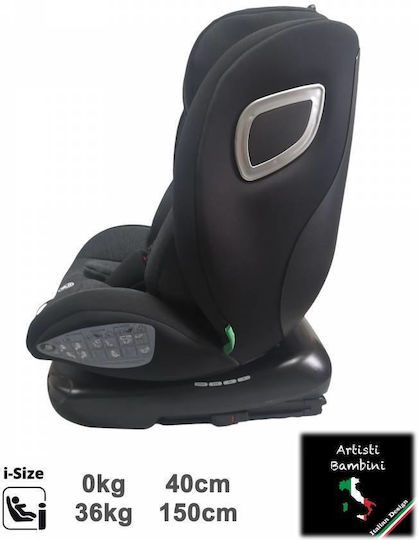 Artisti - Bambini Artisti - Bambini i-Size Baby-Autositze mit ISOfix Schwarz