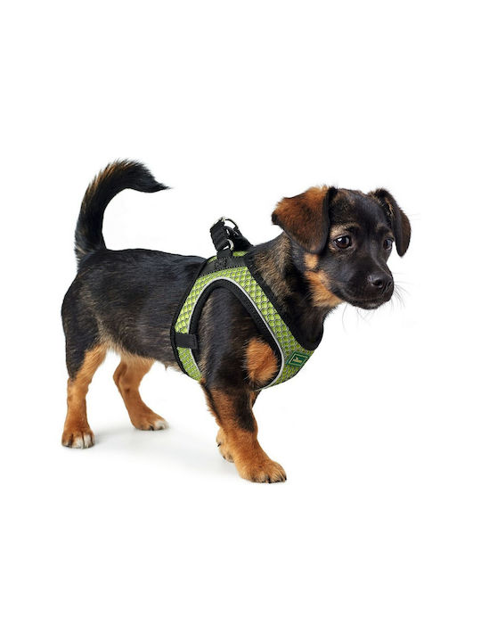 Hunter Dog Harness Vest Hilo Comfort Mesh Green Medium / Small 52-58cm 012143