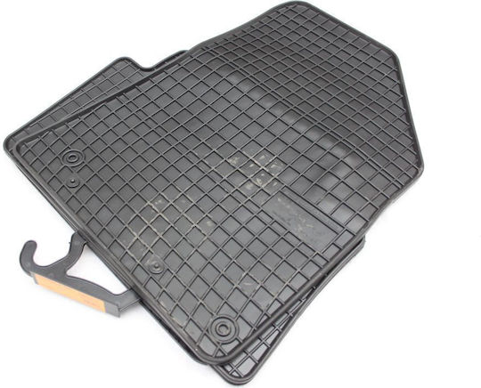 Frogum Set of Front and Rear Mats 4pcs for Citroen C5 2008 Black