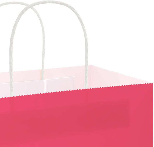 vidaXL Papier Tasche für Geschenke Rosa 45x48x17cm. 250Stück