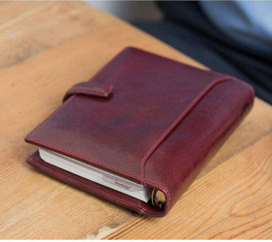 Filofax Organiser A5 Lockwood Täglich Veranstalter Leder 20.5x25.5cm (Μiverse Farben)