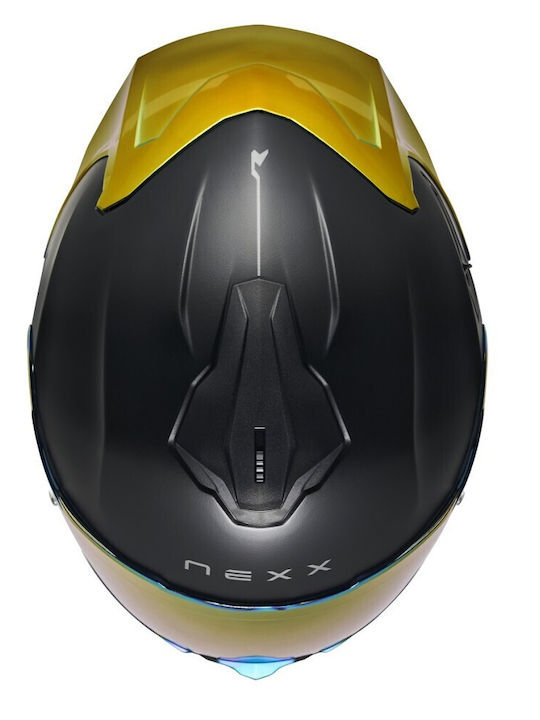 Nexx Y.100R Subsonic Black / Red Κράνος Μηχανής Full Face DOT / ECE 22.06 1575gr με Pinlock και Sunvisor