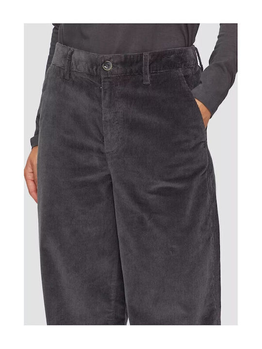 Women's Fabric Trousers Gray