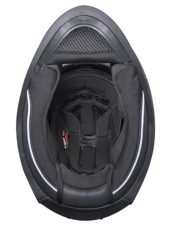 CGM Blast Race 311R Anthracite / Red Matt Motorradhelm Volles Gesicht ECE 22.06 1550gr mit Pinlock und Sonnenblende
