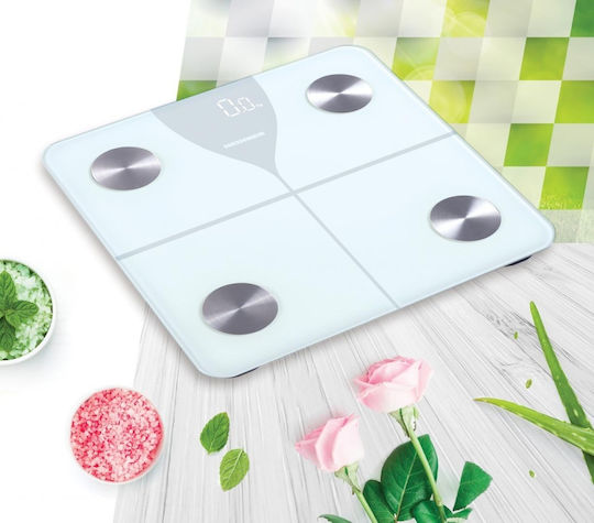Heinner Smart Cântar de Baie 180kg cu Bluetooth Alb HBS-BTH180WH