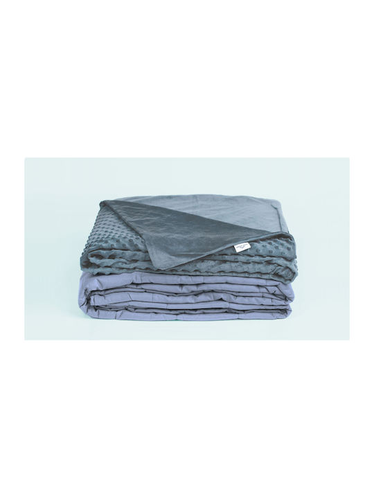 Nordic Paradise Κουβέρτα Βαρύτητας Μονή 150x200εκ. Gray Color