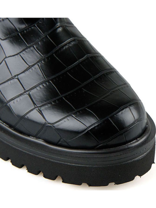 Stiefeletten Damen Schwarz