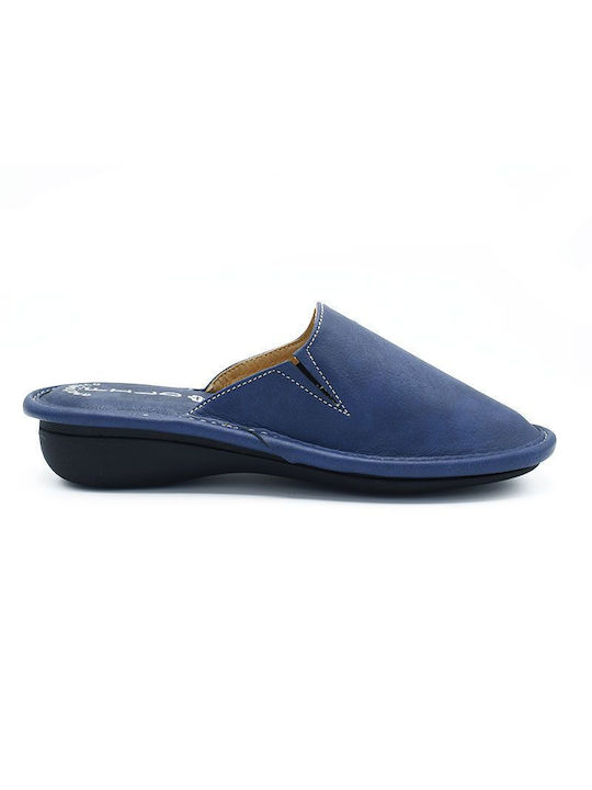 Fild Anatomic Fild Anatomical Leather Women's Slippers in Blue color