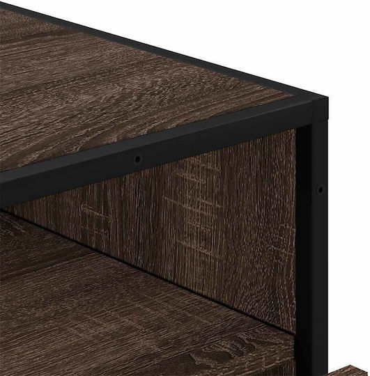Συρταριέρα Κρεβατοκάμαρας Brown Oak 70x41x70cm