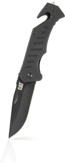 CAT Drop Point Σουγιάς Μαύρος
