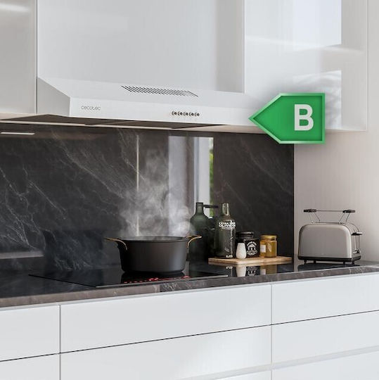 Cecotec Bolero Flux CM 602200 Ελεύθερος Απορροφητήρας 60cm Λευκός