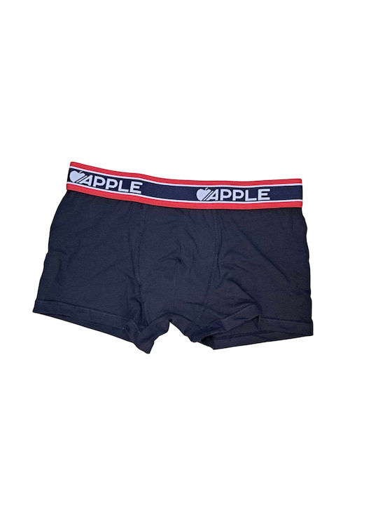 Apple Boxer Men's Boxers 2Pack Navy & Red