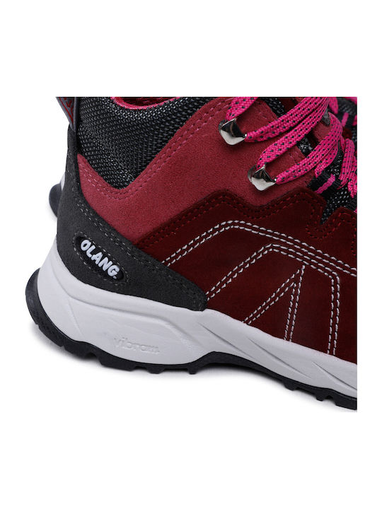 Olang Sentiero Women's Hiking Boots Burgundy