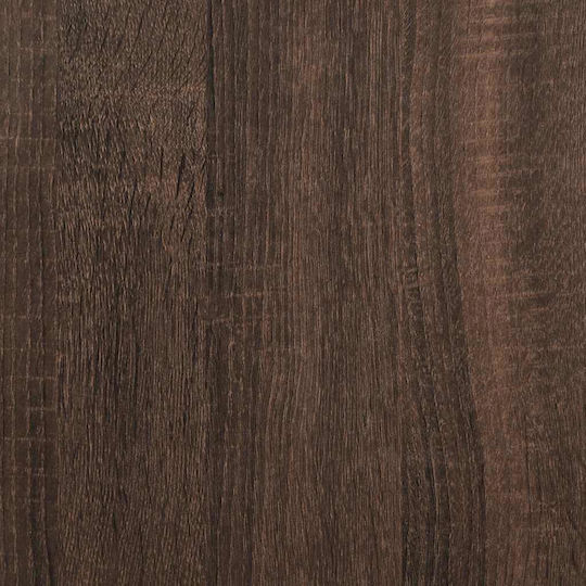 vidaXL Πάγκος χωρίς Νιπτήρα Μ90xΒ33xΥ60cm Καφέ Δρυς