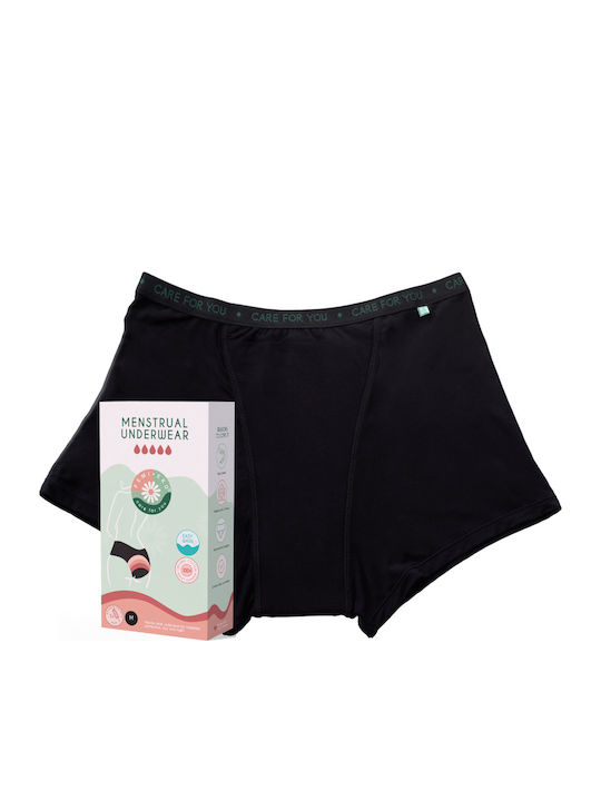 Femi.eko Allbody Menstruations-Shorts Schwarz