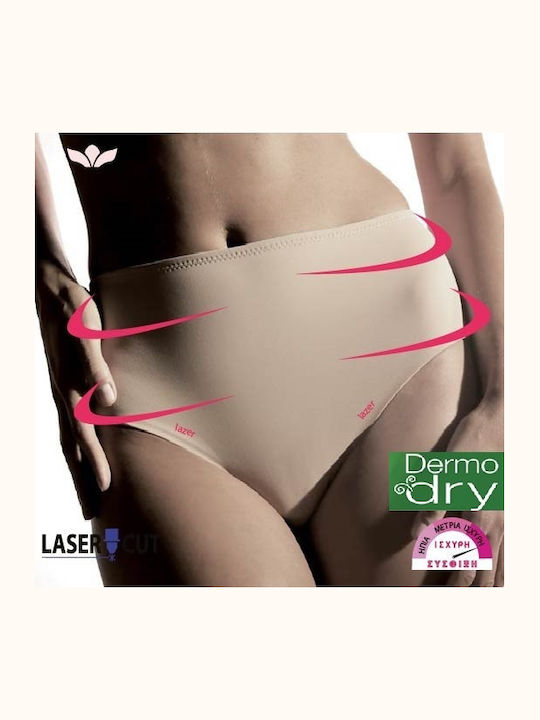 Corset Diana G509 Talie Plată Decupaj Laser Bej