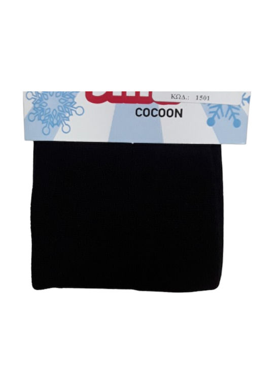 Children's Winter Thick Tights Cocoon Black 72202250006