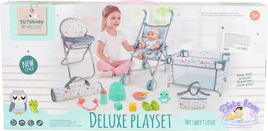 Cangaroo Baby Doll Set For 3+ Years 36 Cm