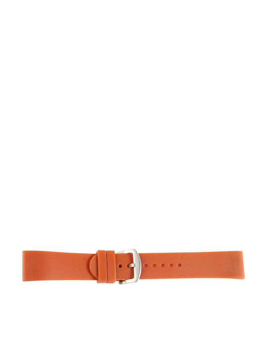 New Era Rubber Strap Brown 24mm