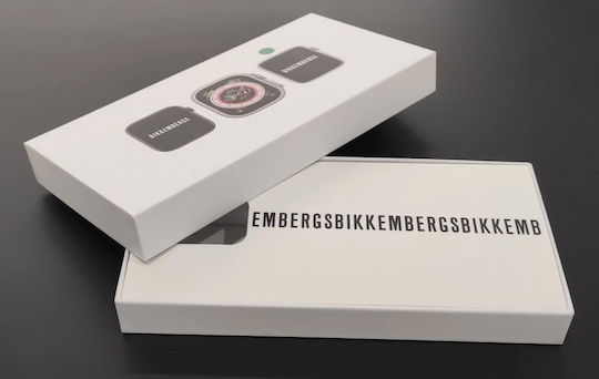 Bikkembergs BK06 Small Aluminium Smartwatch with Heart Rate Monitor Black Small