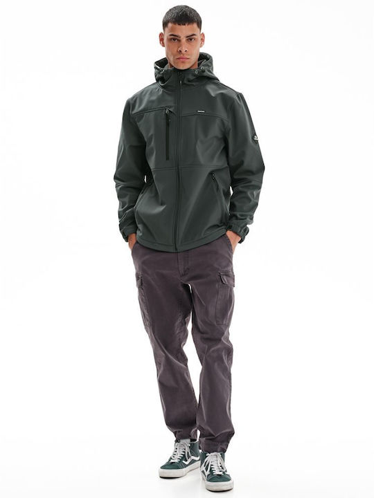 Winter Jacke Wasserdicht und Winddicht Grün