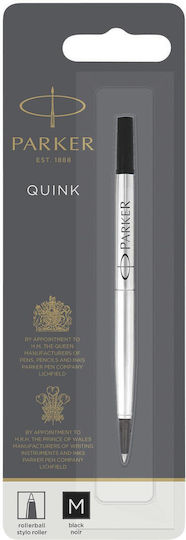 Parker Quink Flow Replacement Ink for Ballpoint Pen Medium in Black color 0.7mm