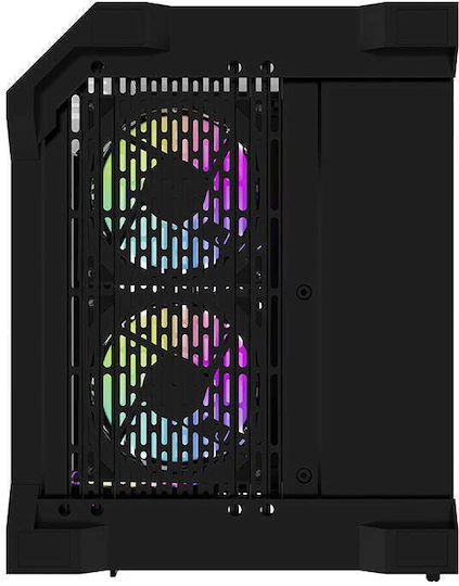 Darkflash FT350 Gaming Midi-Turm Computergehäuse mit RGB-Beleuchtung Schwarz