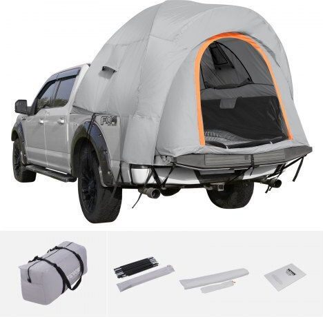 Vevor Camping Tent Igloo Car Grey with Double Cloth 3 Seasons for 3 People 200x165x170cm