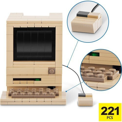 Zuru Max Build Retro Bauklötze für 3+ Jahre 1 Stück (Verschiedene Designs) 1 Stk