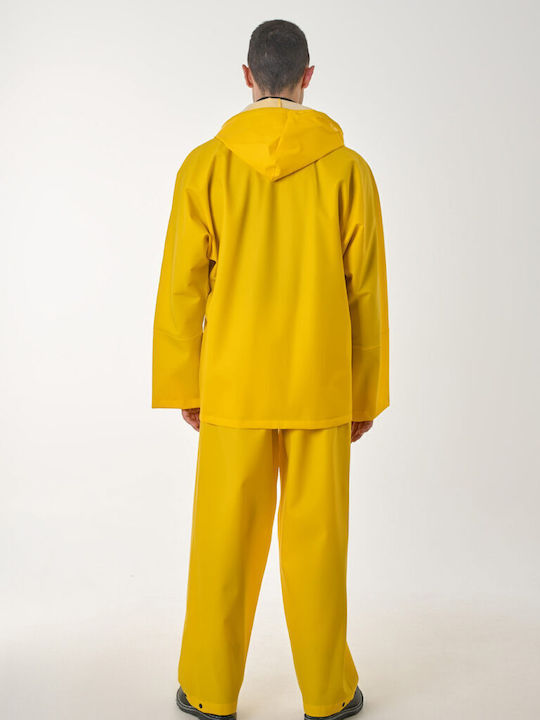 Costum impermeabil Anorak Levante Long-galben