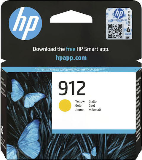 HP 912 Original InkJet Druckerpatrone Gelb (3YL79AE)