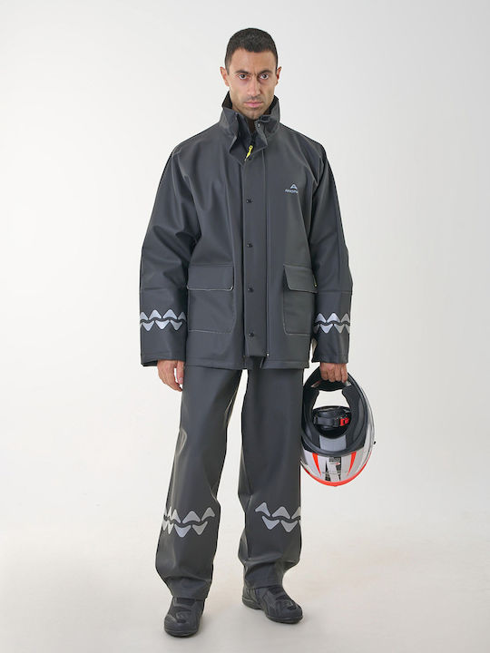 Anorak Waterproof Work Suit Black