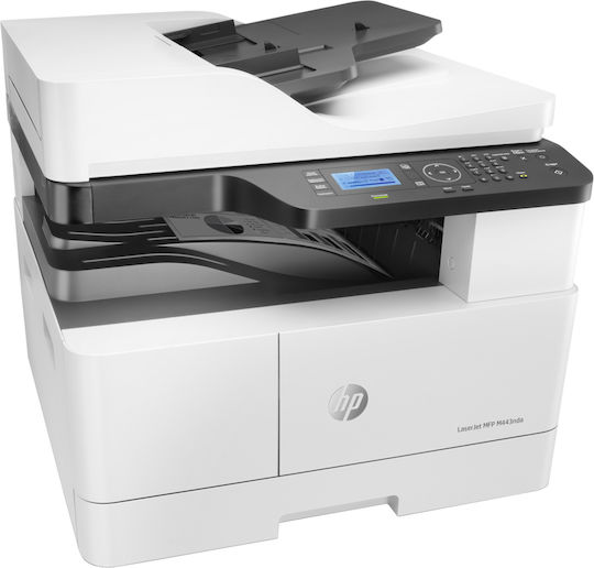 HP LaserJet M443nda Ασπρόμαυρο Φωτοτυπικό A3 με Αυτόματο Τροφοδότη Φύλλων (ADF) και Σάρωση Διπλής Όψης