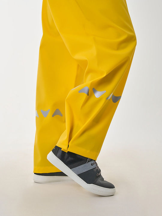 Anorak Way R Ανδρικό Αδιάβροχο Παντελόνι Μηχανής Κίτρινο Χρώμα