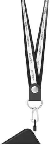 Ezra SP04 Neck Strap for Mobile Black