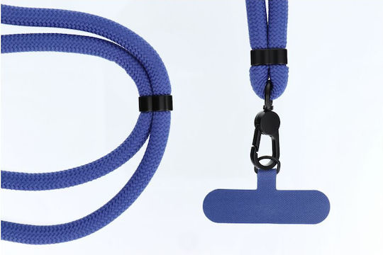 Swing Swing (8mm) Λουράκι Λαιμού για Κινητά Μπλε