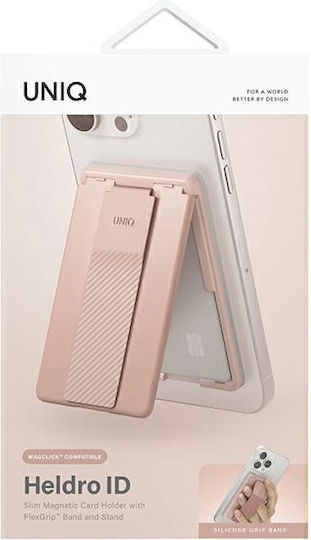 Uniq MagSafe Suport Carduri Heldro Blush Pink
