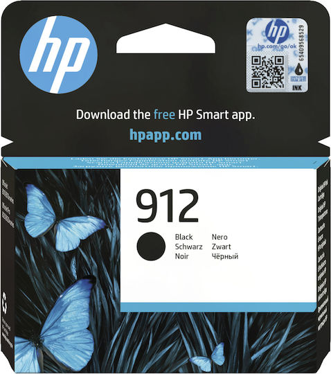 HP 912 Original InkJet Druckerpatrone Schwarz (3YL80AE)