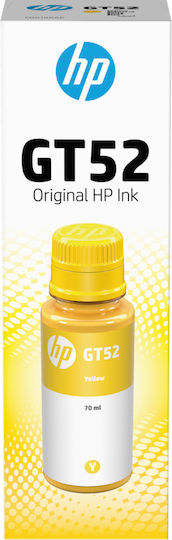 HP GT52 Original InkJet Printer Ink Yellow (M0H56AE)