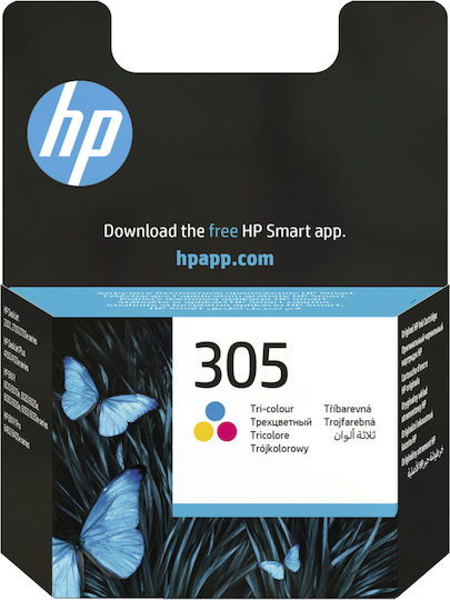 HP 305 Original InkJet Printer Ink Multiple (Color) (3YM60AE)