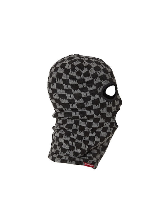 Sprayground Checkered Drip Αθλητικό Full Face Μαύρο