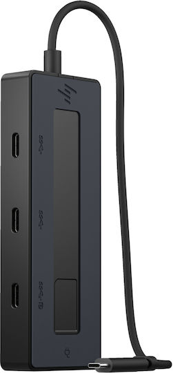 HP USB-Hub mit 4 Anschlüssen USB 3.2 mit USB-C Verbindung