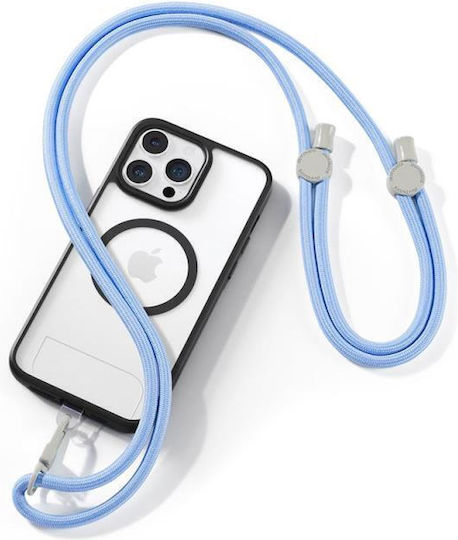Dux Ducis Neck Strap for Mobile Phones Light Blue