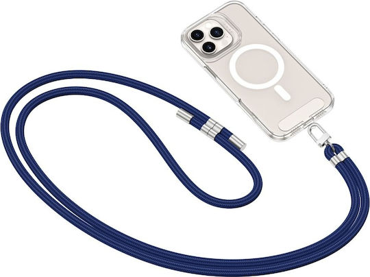 Tech-Protect C7s Seil Umhängeband Marineblau Silber