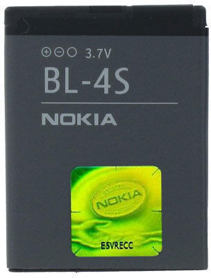 Nokia BL-4S Μπαταρία Αντικατάστασης 860mAh για 2680 / 3600 / 3710 / 7020 / 7100