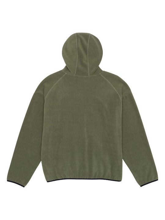 Volcom Ανδρική Ζακέτα Fleece με Φερμουάρ Wintermoss