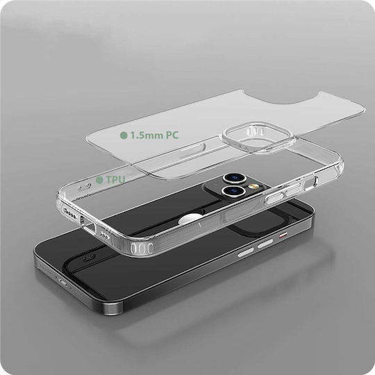 Tech-Protect Flexair Hybrid Back Cover Σιλικόνης Διάφανο (OnePlus Nord 4)