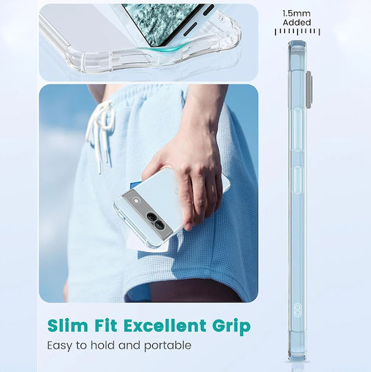 Techsuit Shockproof Clear Back Cover Σιλικόνης Διάφανο (Google Pixel 9 / 9 Pro)
