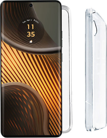 Volte-Tel Slimcolor Air Back Cover Silicone Transparent (Motorola Moto Edge 50 Ultra 5G)