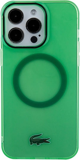 Lacoste Back Cover Πλαστικό Πράσινο (iPhone 15 Pro Max)